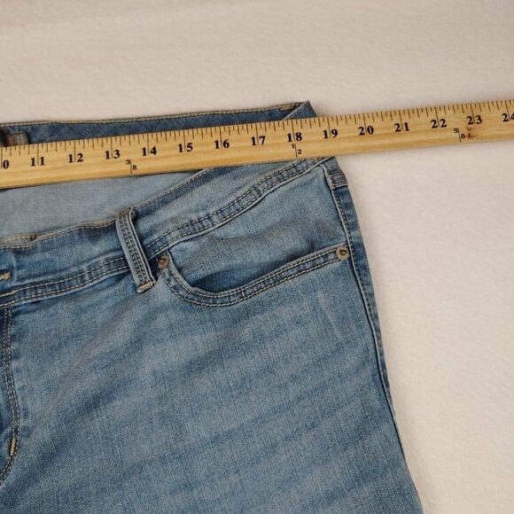 Torrid Luxe Slim Boot Jeans Womens 18 S Super Stretch Bootcut - Picture 6 of 9